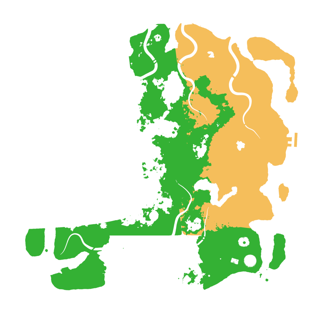 Biome Rust Map: Procedural Map, Size: 4500, Seed: 1347011157