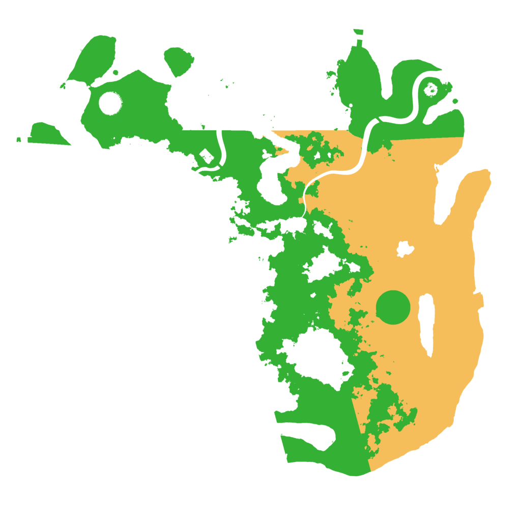 Biome Rust Map: Procedural Map, Size: 4000, Seed: 1775260904
