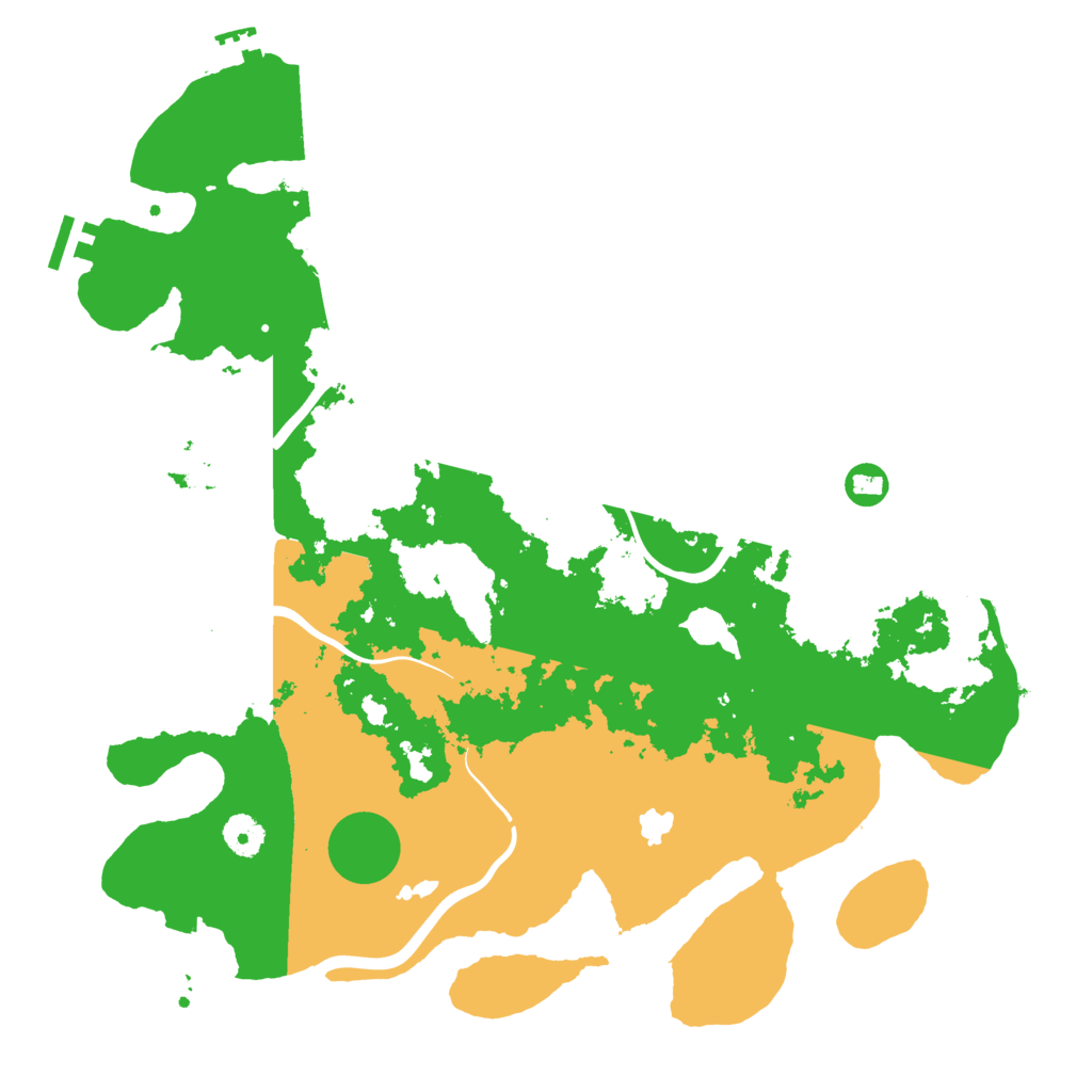 Biome Rust Map: Procedural Map, Size: 4000, Seed: 801582756