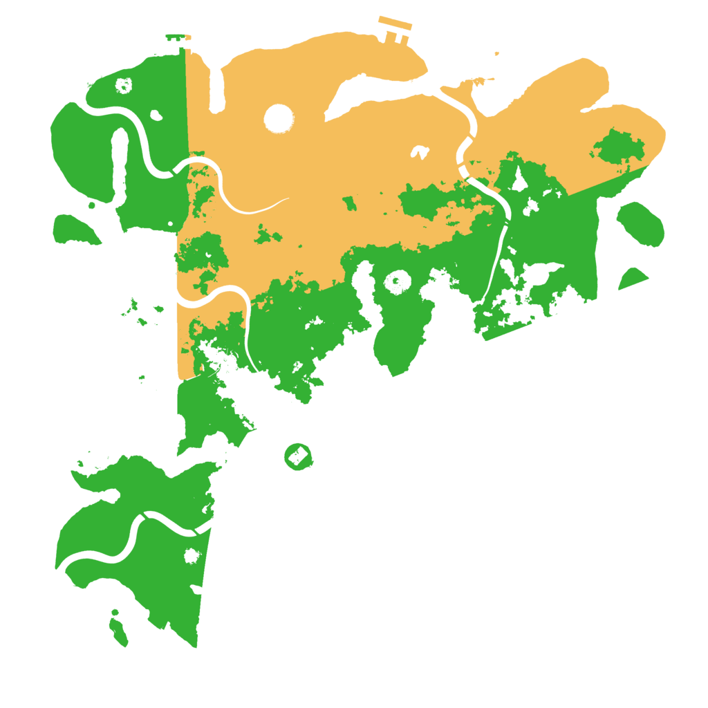 Biome Rust Map: Procedural Map, Size: 4250, Seed: 1758564941
