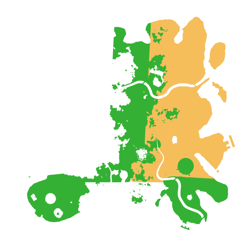 Biome Rust Map: Procedural Map, Size: 4000, Seed: 723007645