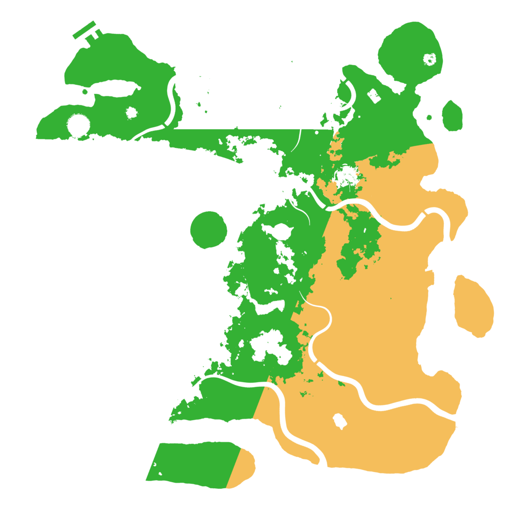 Biome Rust Map: Procedural Map, Size: 4050, Seed: 800652831