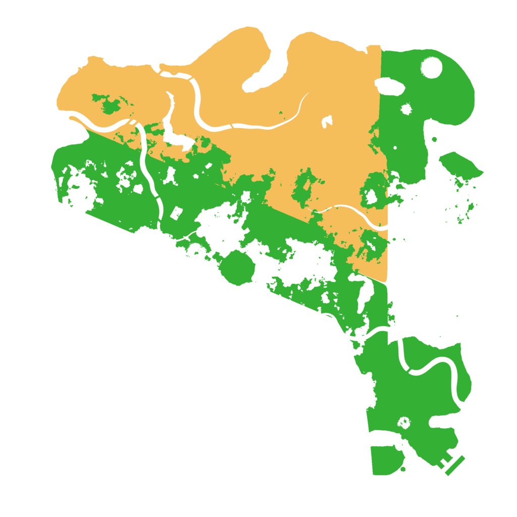 Biome Rust Map: Procedural Map, Size: 4250, Seed: 2098059736