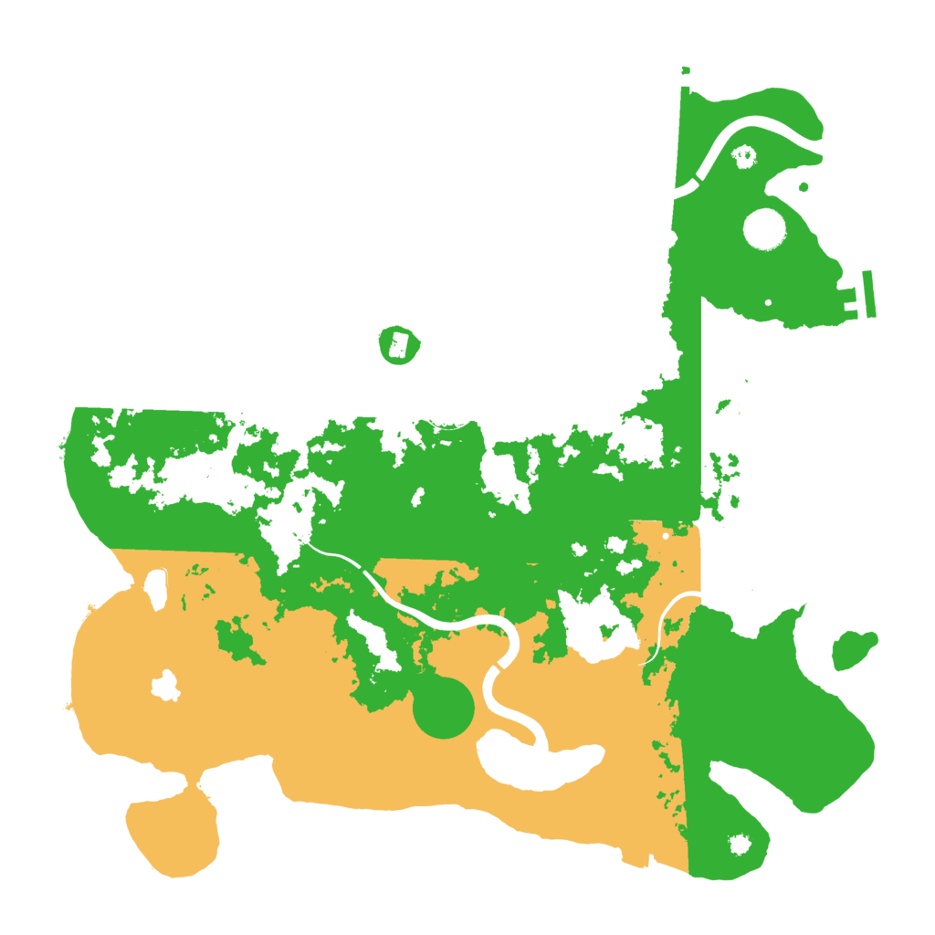 Biome Rust Map: Procedural Map, Size: 4000, Seed: 340112