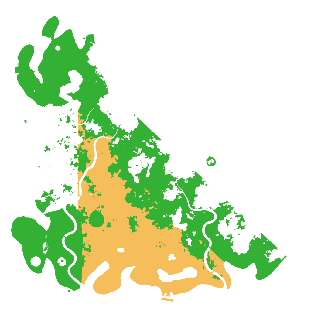 Biome Rust Map: Procedural Map, Size: 5400, Seed: 123224