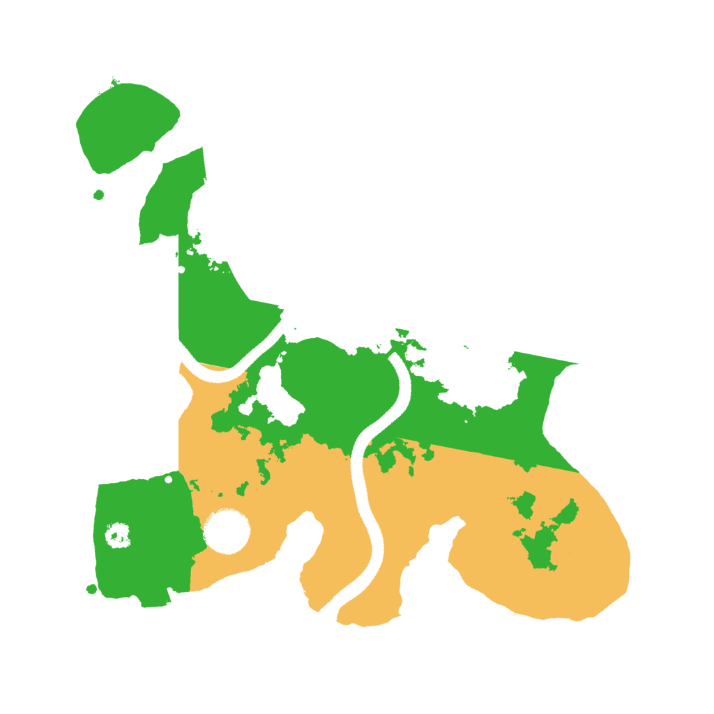 Biome Rust Map: Procedural Map, Size: 2800, Seed: 1042247630