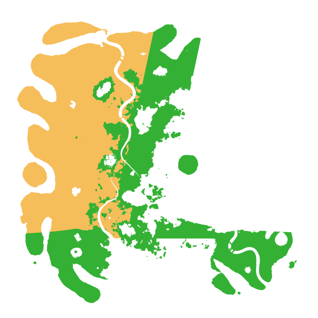 Biome Rust Map: Procedural Map, Size: 4500, Seed: 1059050891