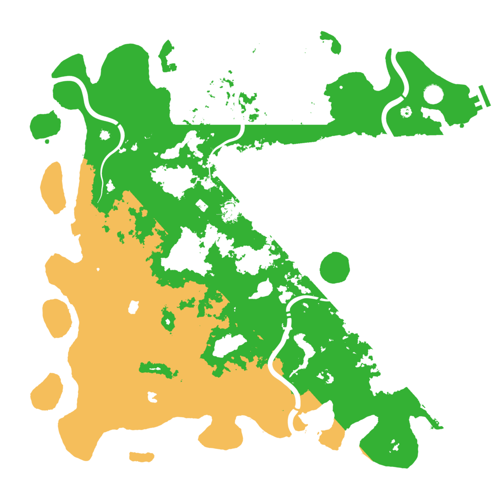 Biome Rust Map: Procedural Map, Size: 4500, Seed: 1448120032