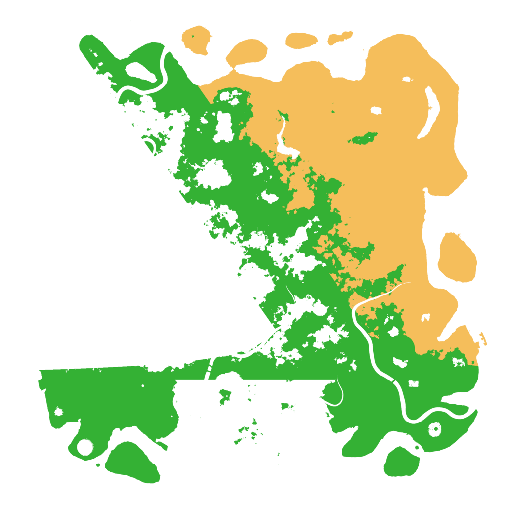 Biome Rust Map: Procedural Map, Size: 5500, Seed: 585338471