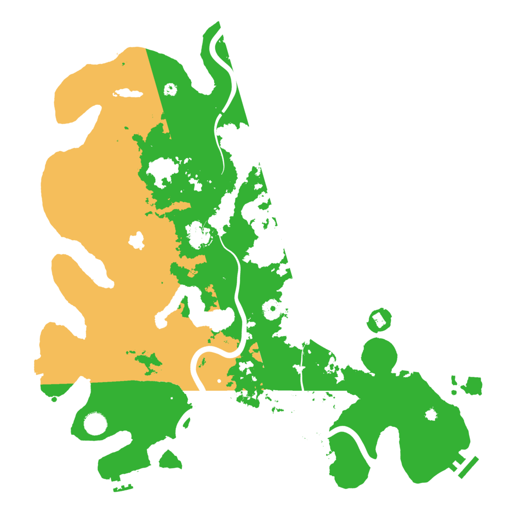 Biome Rust Map: Procedural Map, Size: 4001, Seed: 1239872112