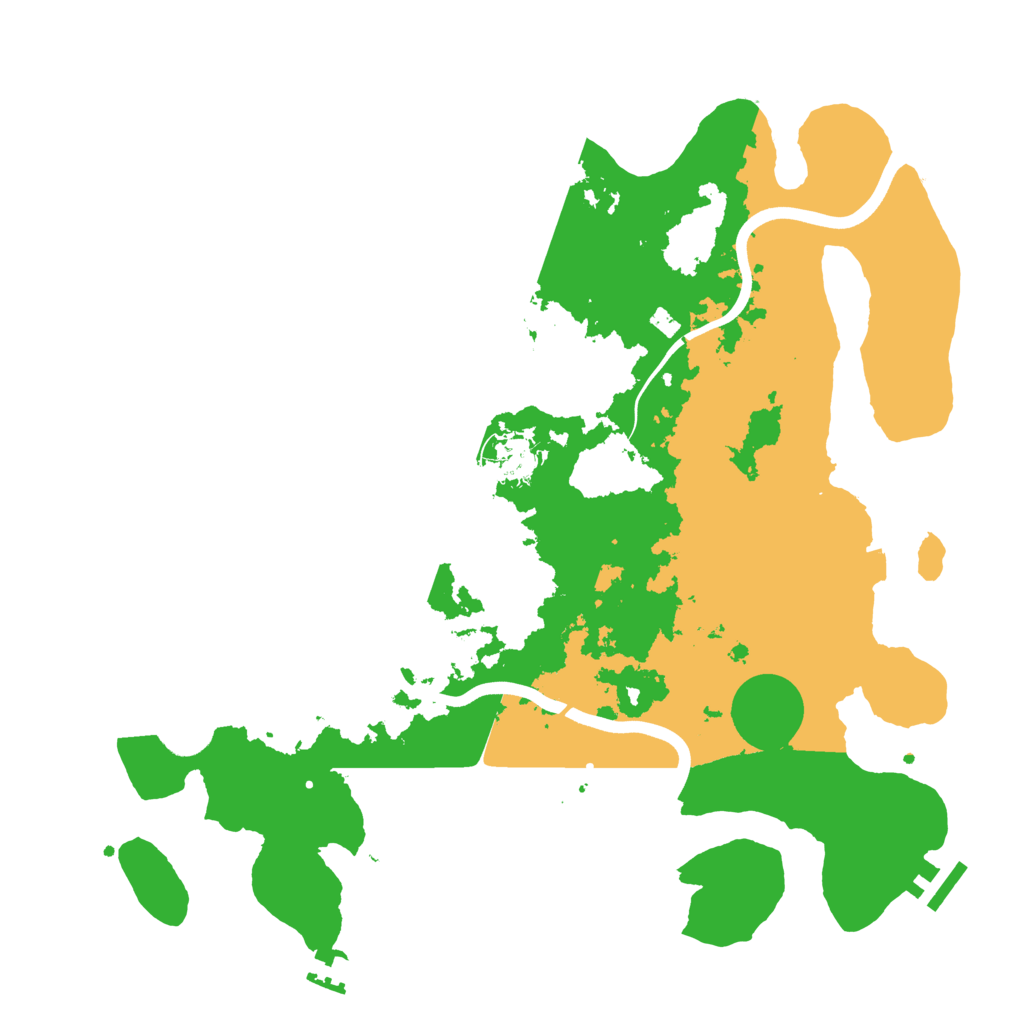 Biome Rust Map: Procedural Map, Size: 3750, Seed: 367510362