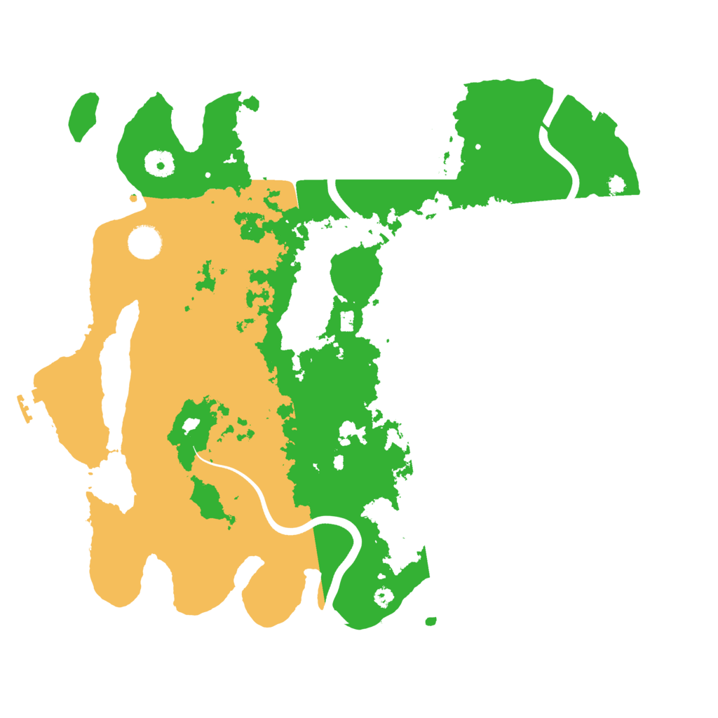 Biome Rust Map: Procedural Map, Size: 3750, Seed: 2052168893