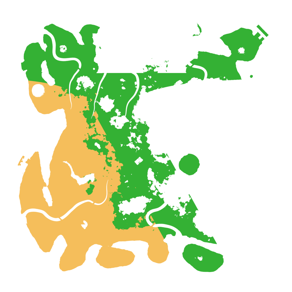 Biome Rust Map: Procedural Map, Size: 4050, Seed: 880927857