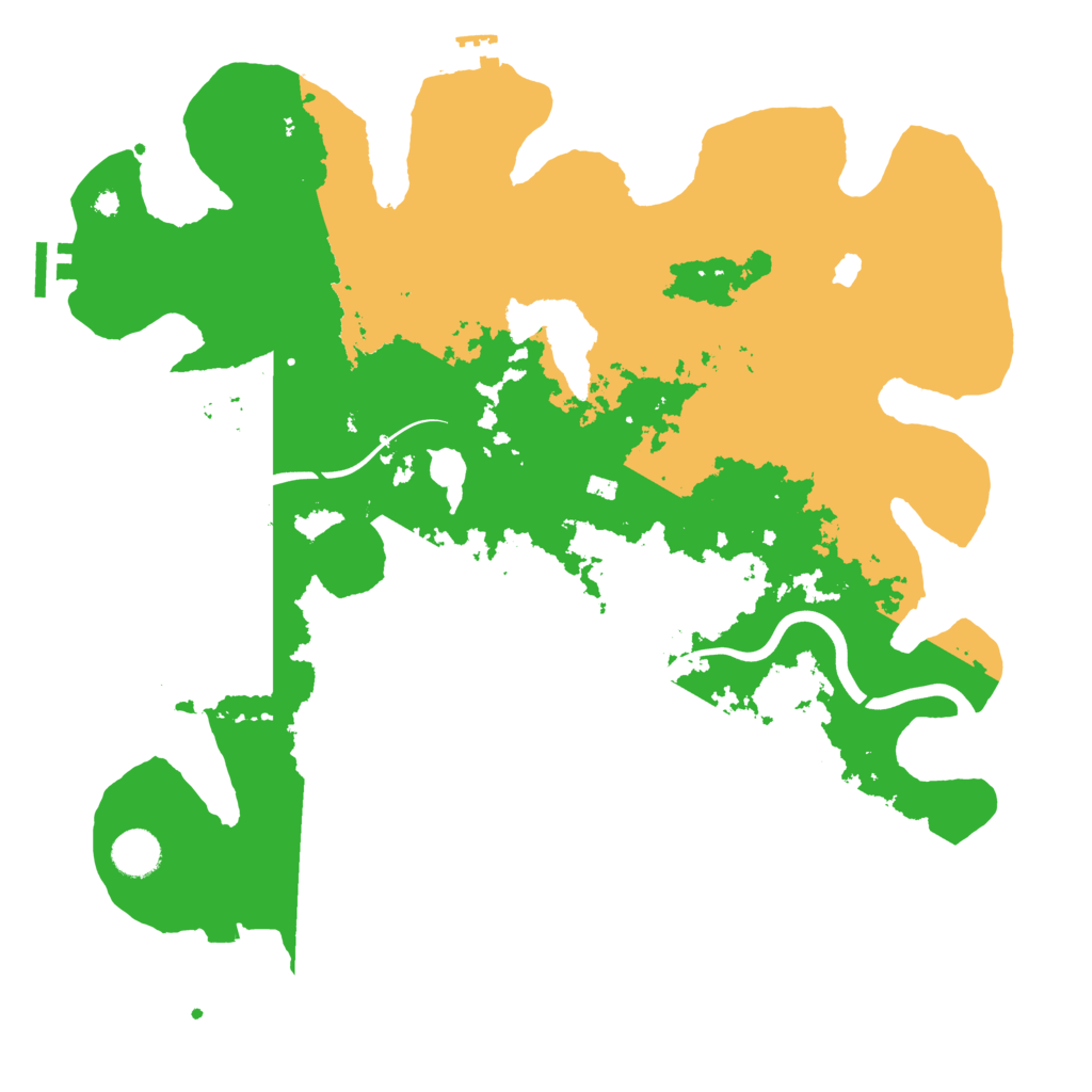 Biome Rust Map: Procedural Map, Size: 4000, Seed: 2061271299