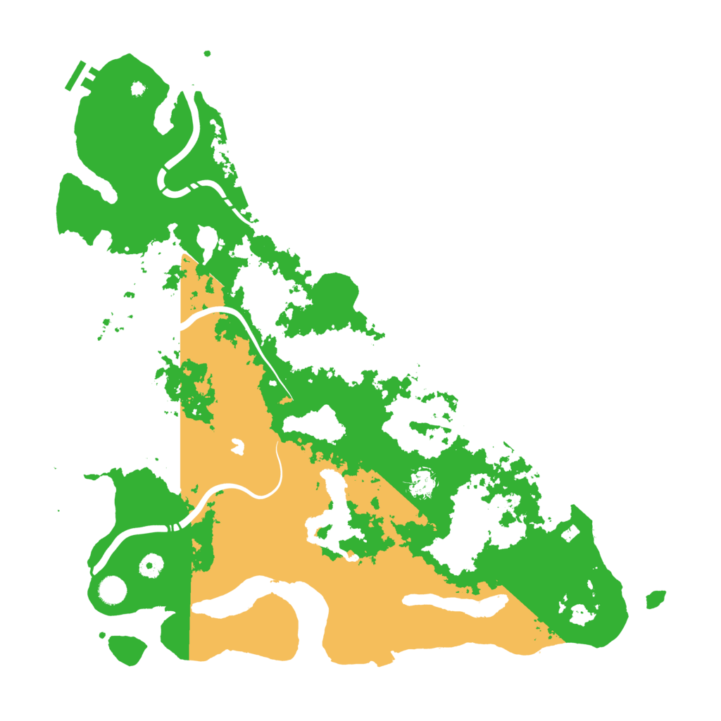 Biome Rust Map: Procedural Map, Size: 4500, Seed: 4811401