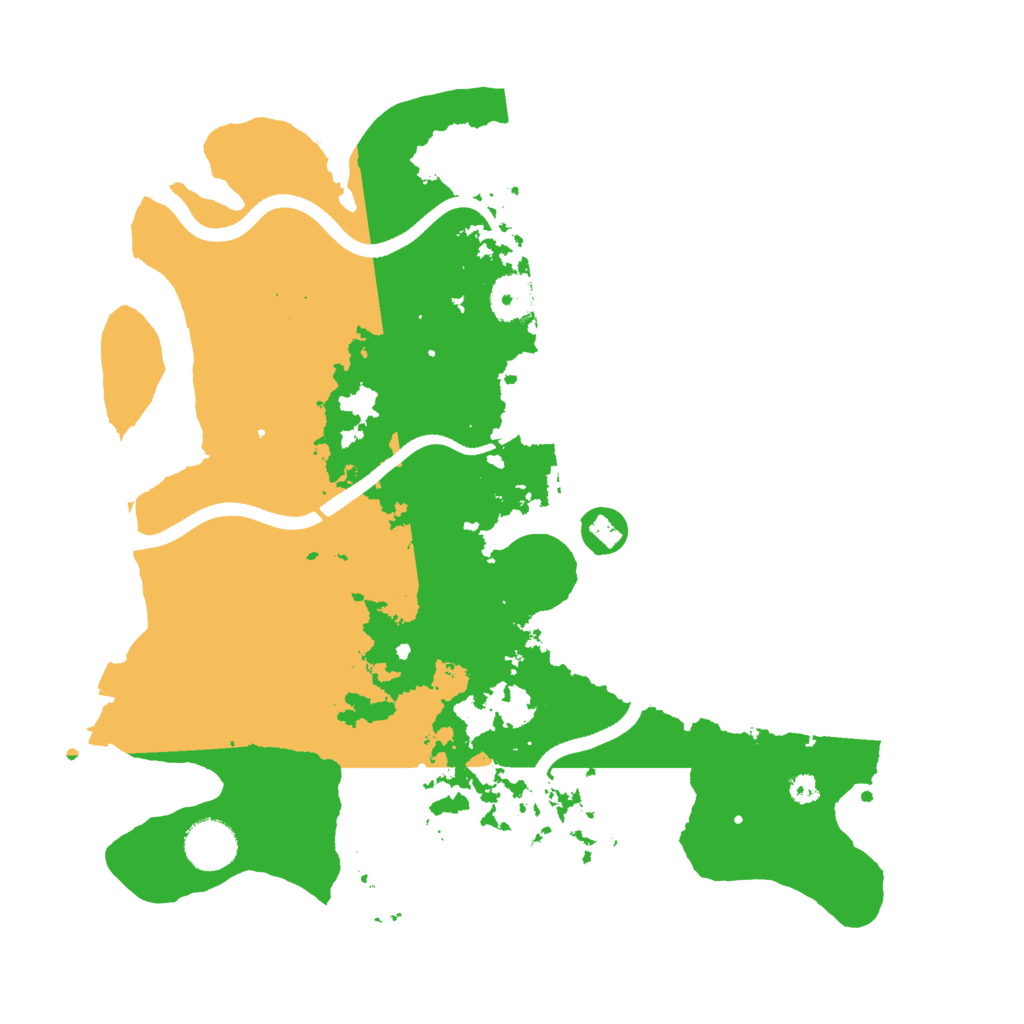 Biome Rust Map: Procedural Map, Size: 3500, Seed: 1502749106