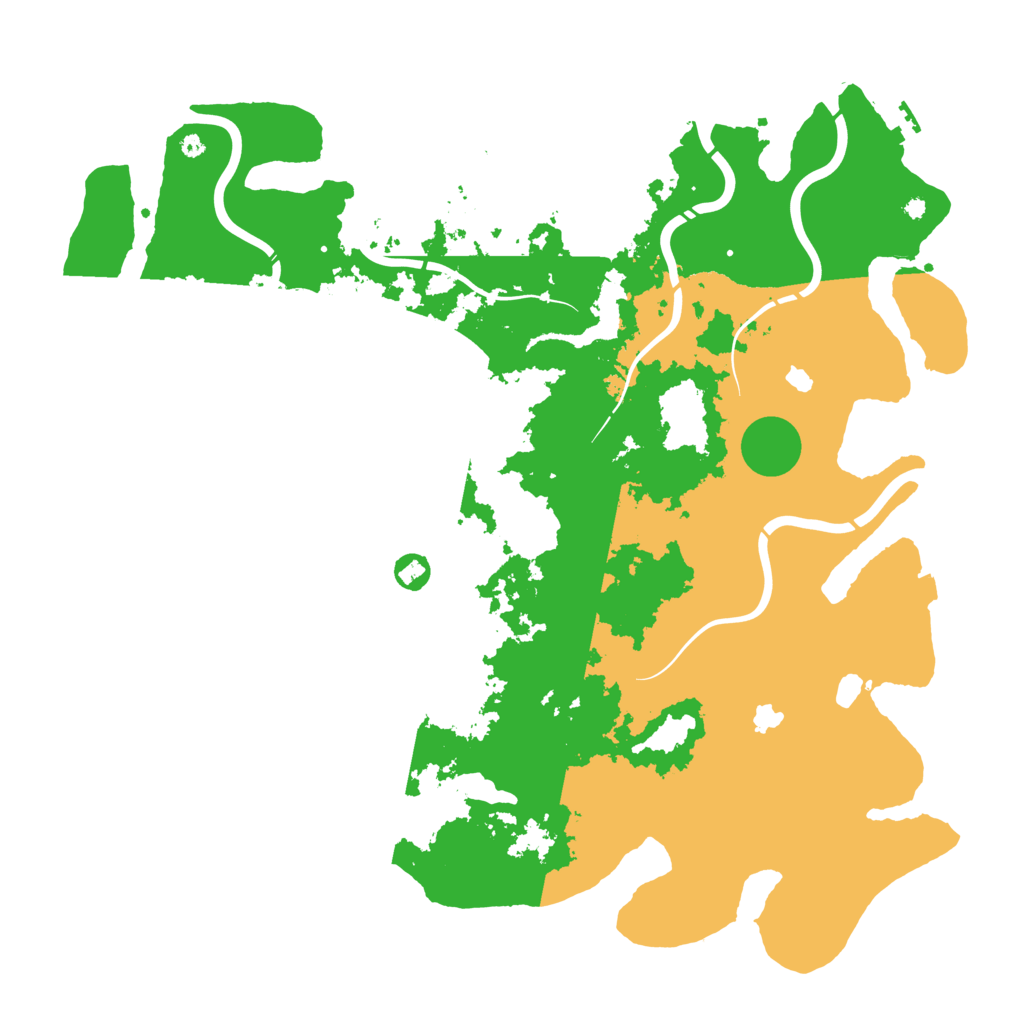 Biome Rust Map: Procedural Map, Size: 4500, Seed: 186786778