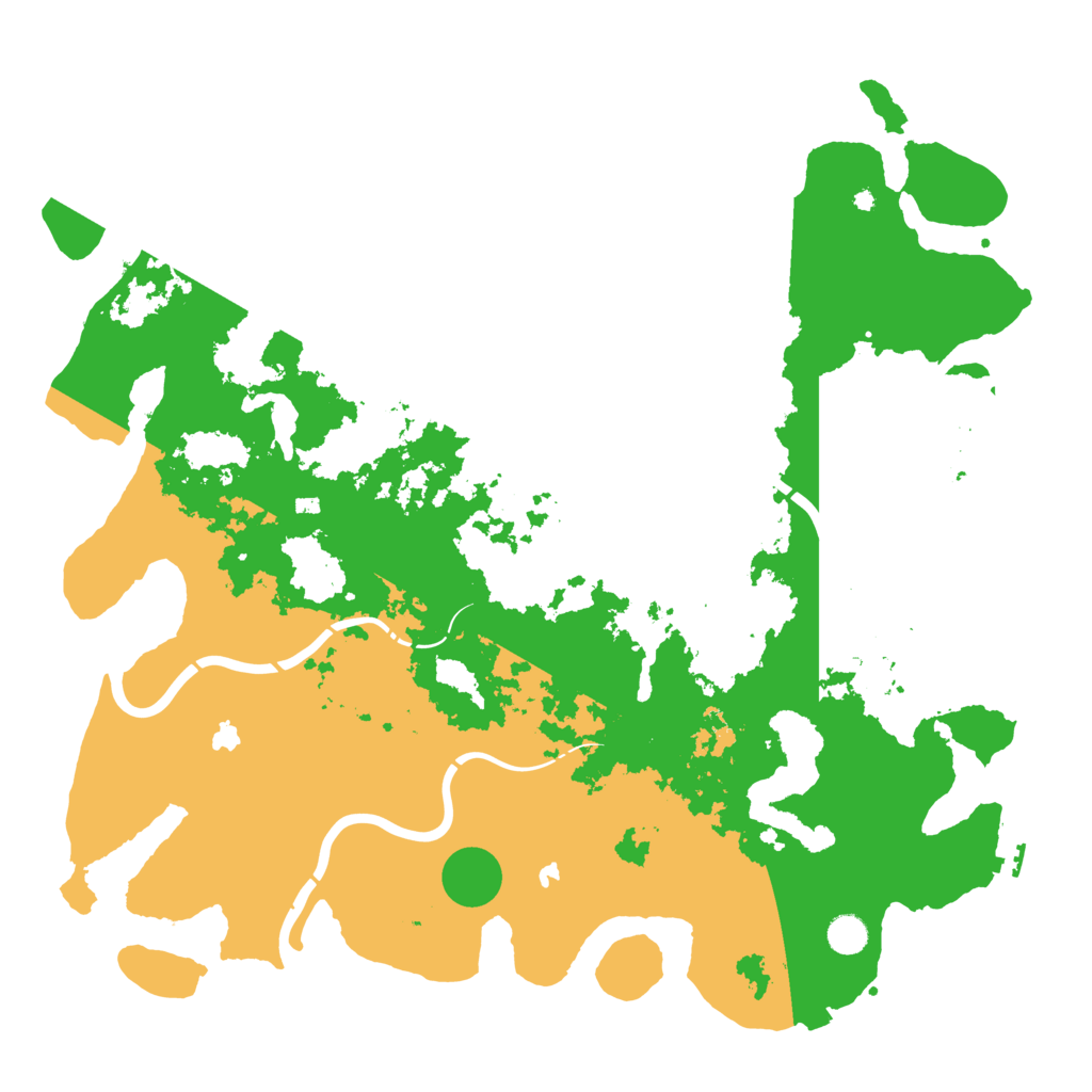 Biome Rust Map: Procedural Map, Size: 4800, Seed: 411647326