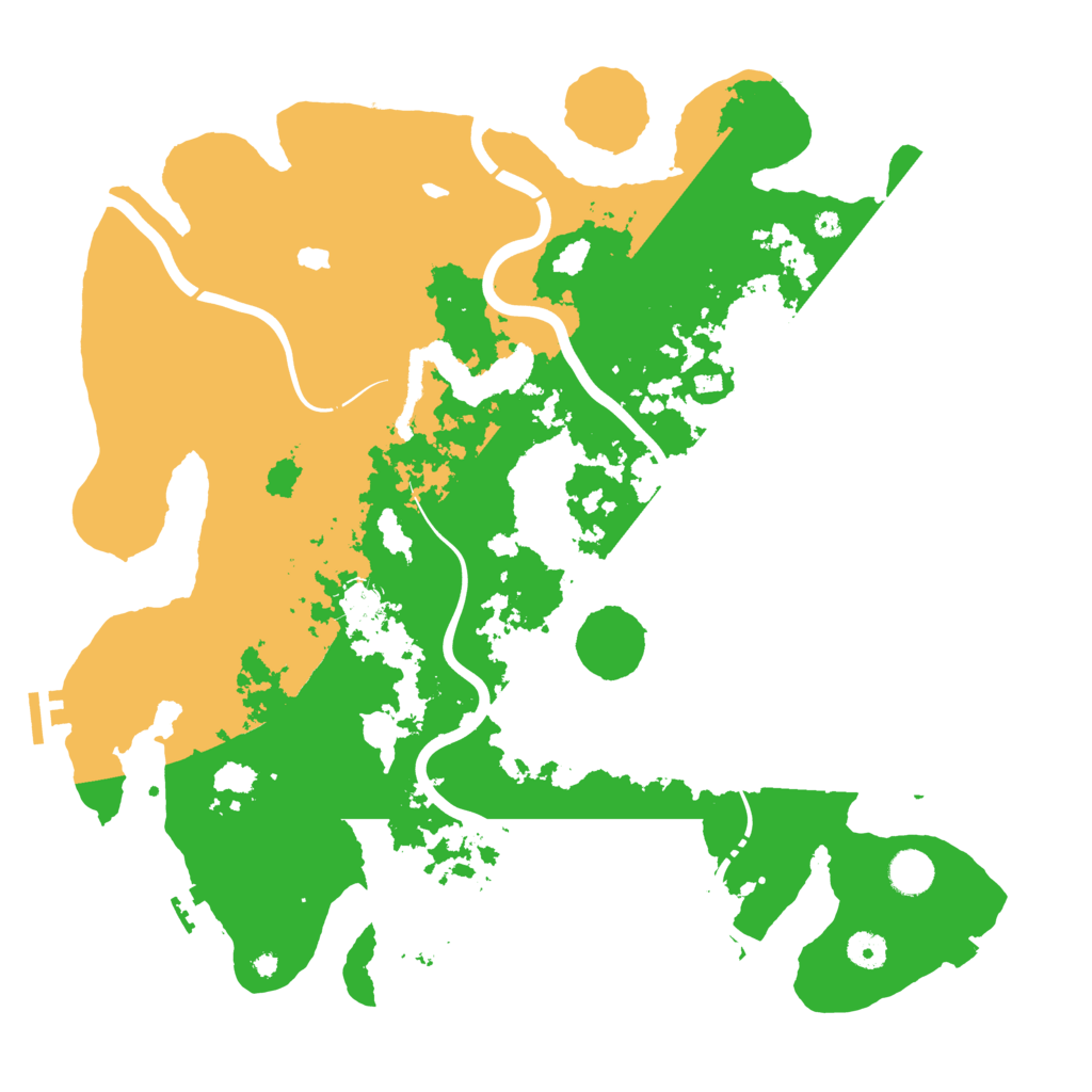 Biome Rust Map: Procedural Map, Size: 4250, Seed: 430430