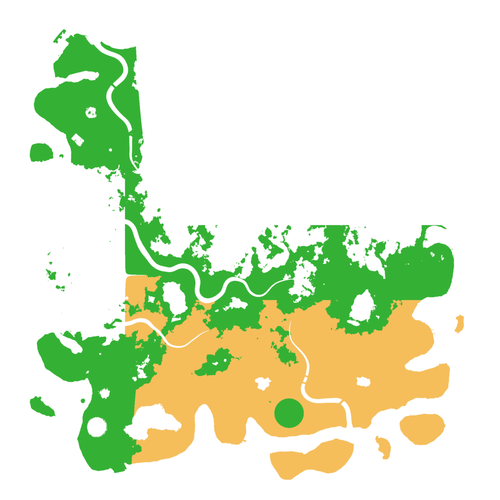 Biome Rust Map: Procedural Map, Size: 4500, Seed: 260403