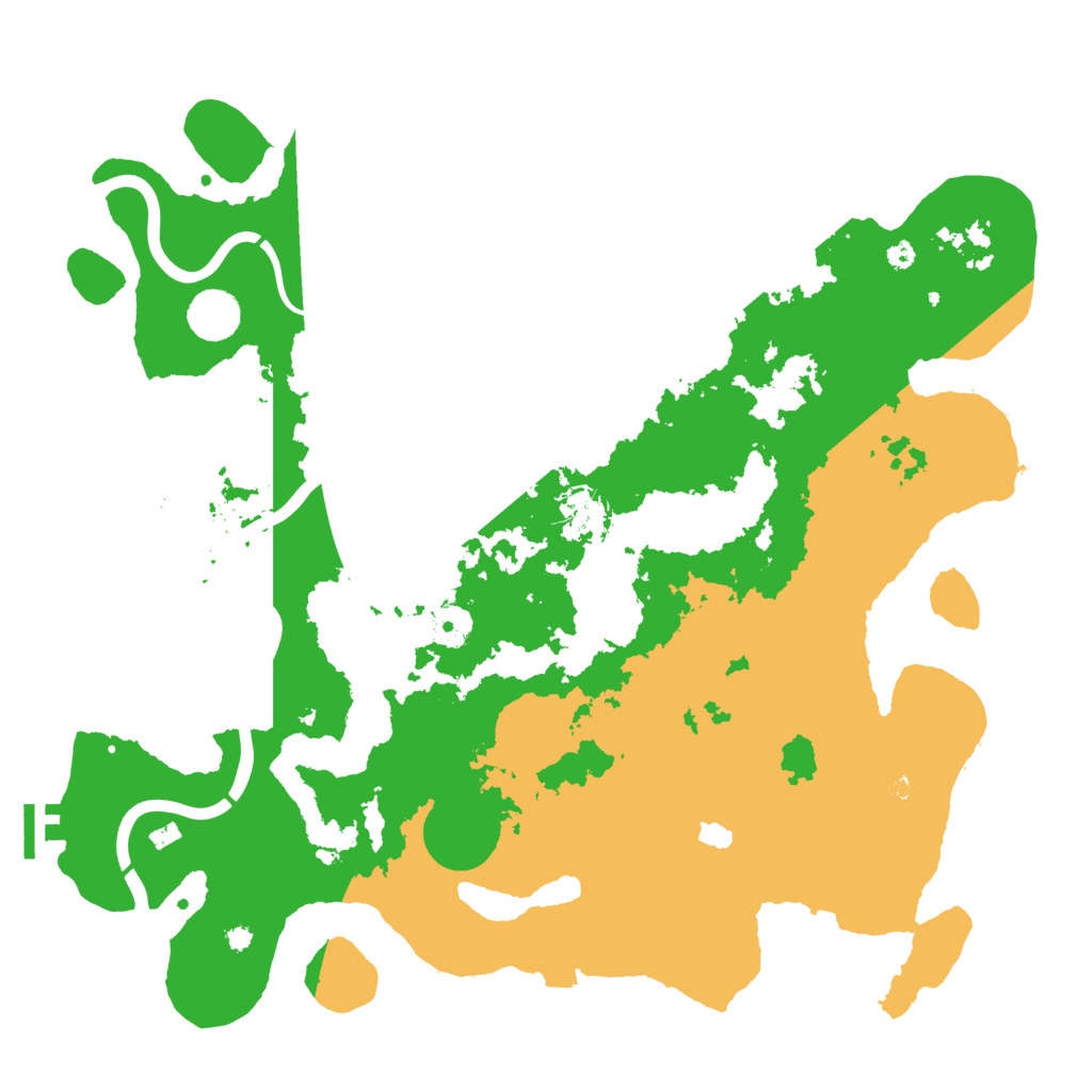 Biome Rust Map: Procedural Map, Size: 4000, Seed: 1824198762