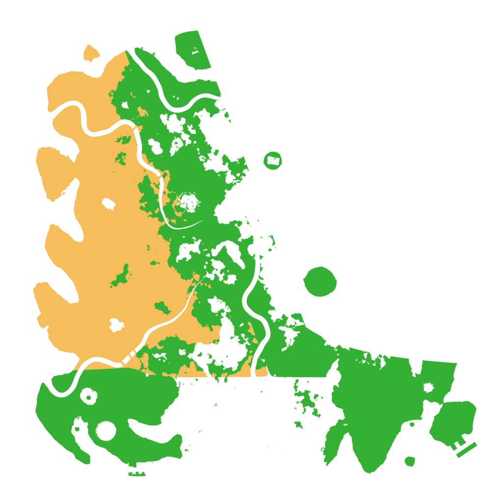 Biome Rust Map: Procedural Map, Size: 4500, Seed: 1865835621