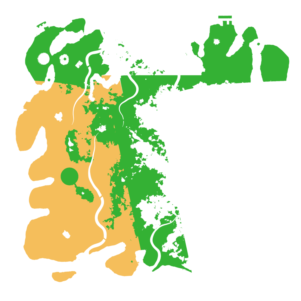 Biome Rust Map: Procedural Map, Size: 4500, Seed: 1900477712