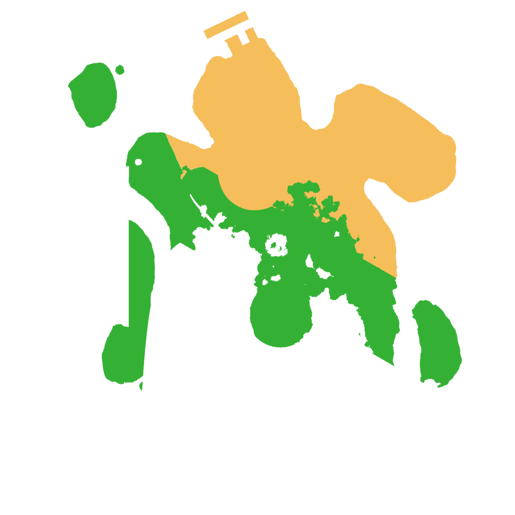 Biome Rust Map: Procedural Map, Size: 2250, Seed: 125946531