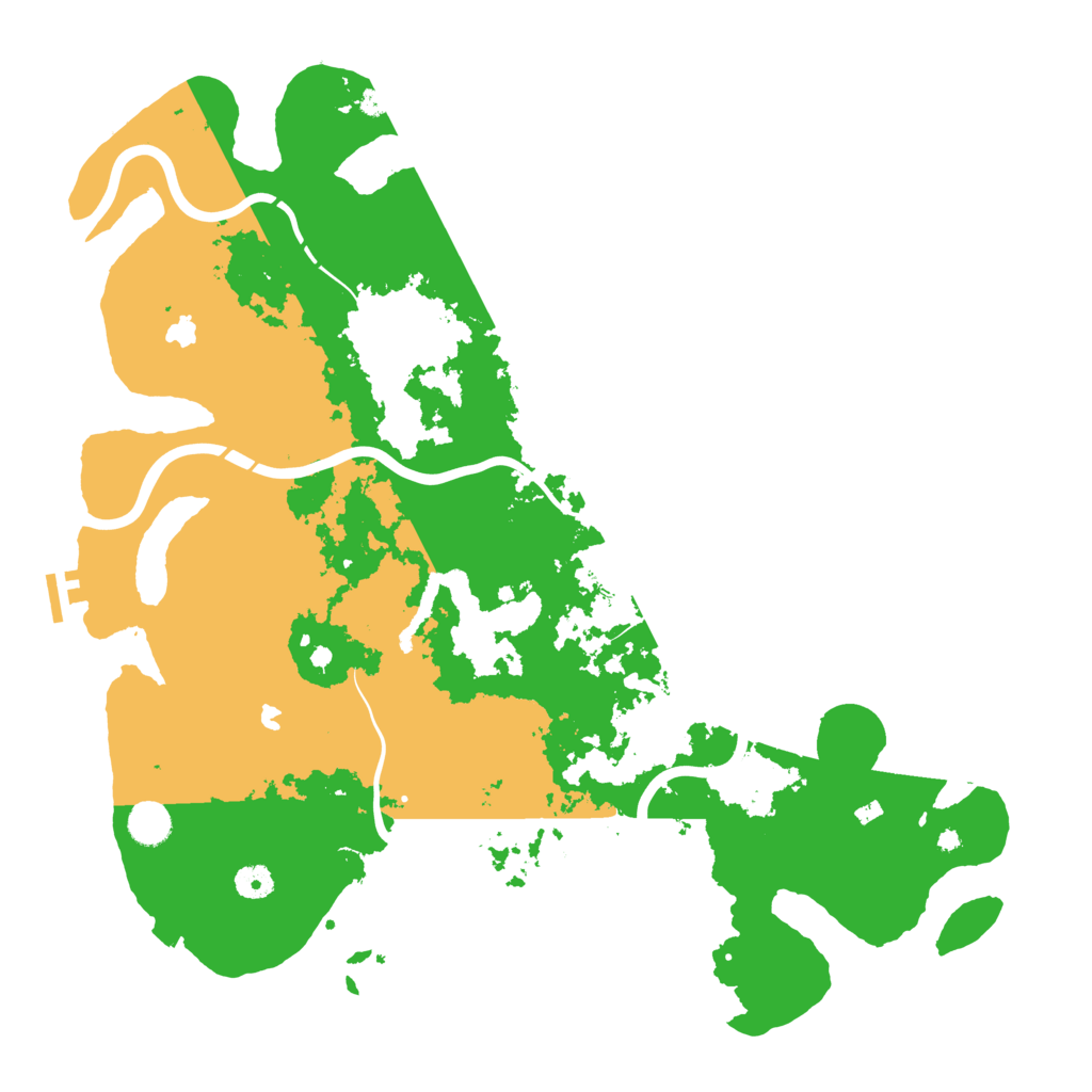 Biome Rust Map: Procedural Map, Size: 4500, Seed: 355088879