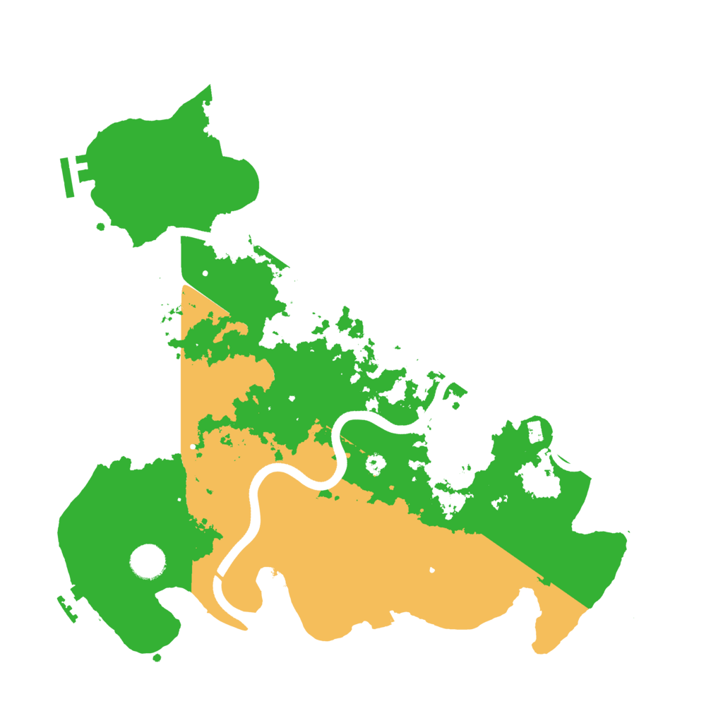 Biome Rust Map: Procedural Map, Size: 3650, Seed: 68756926