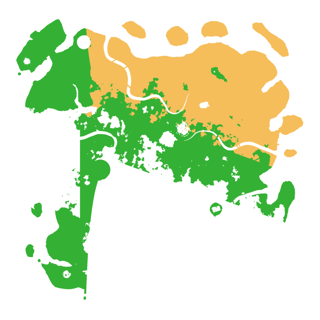 Biome Rust Map: Procedural Map, Size: 4250, Seed: 112821136