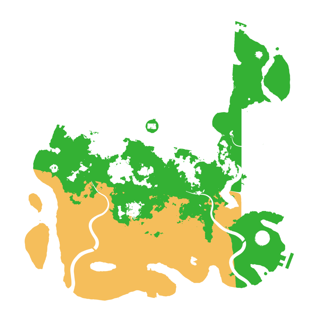 Biome Rust Map: Procedural Map, Size: 4000, Seed: 1176214103
