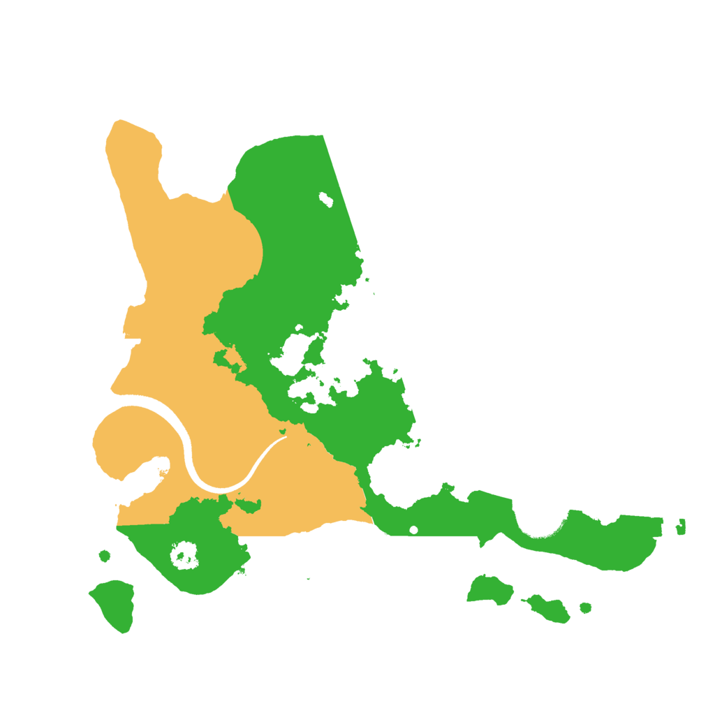 Biome Rust Map: Procedural Map, Size: 2525, Seed: 113123331