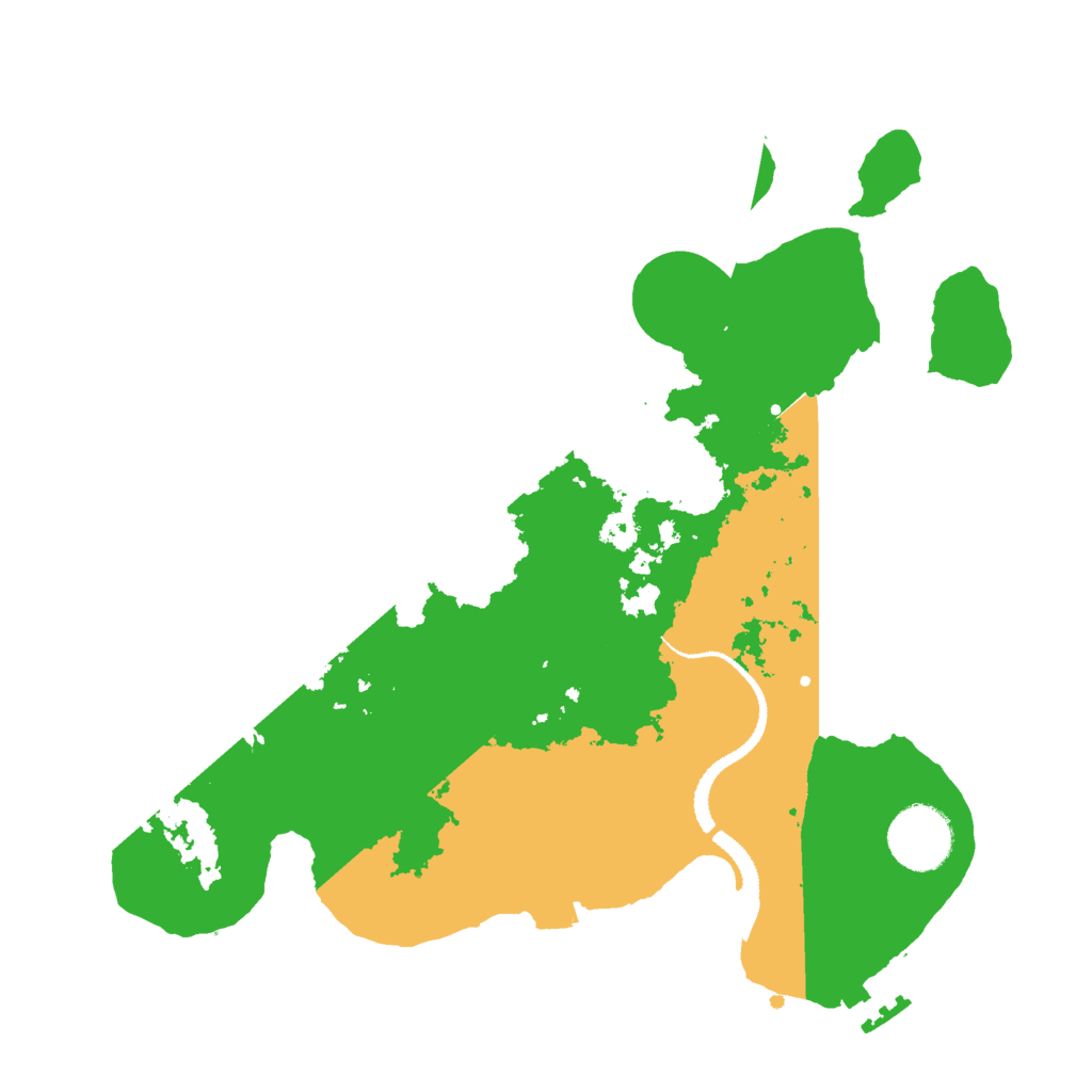 Biome Rust Map: Procedural Map, Size: 3000, Seed: 1377747938