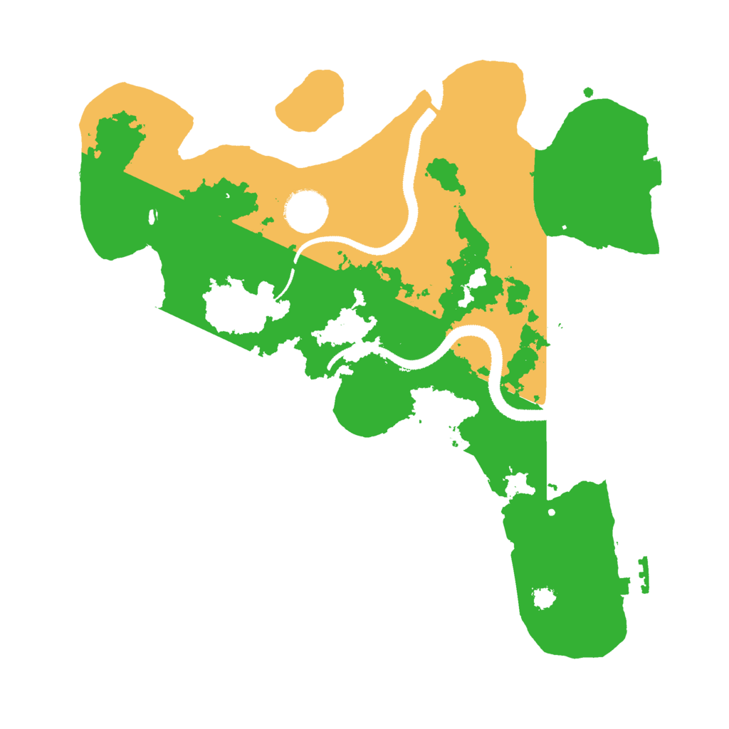 Biome Rust Map: Procedural Map, Size: 3000, Seed: 933843516