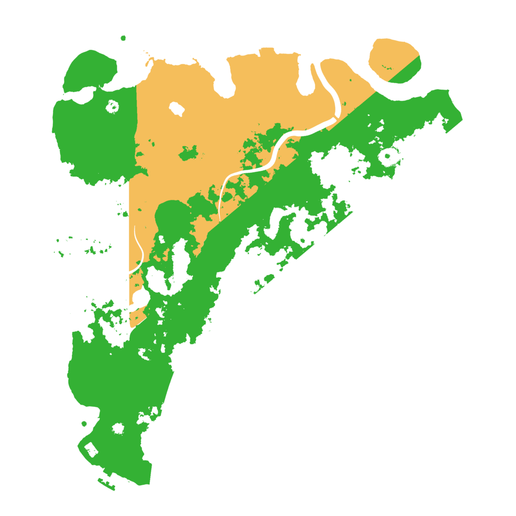 Biome Rust Map: Procedural Map, Size: 4000, Seed: 537046498