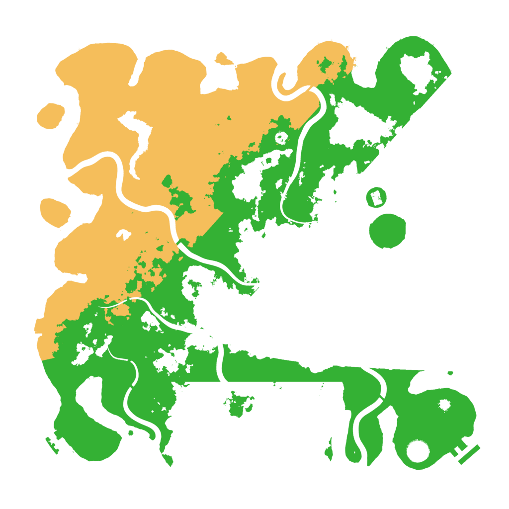 Biome Rust Map: Procedural Map, Size: 4000, Seed: 903741
