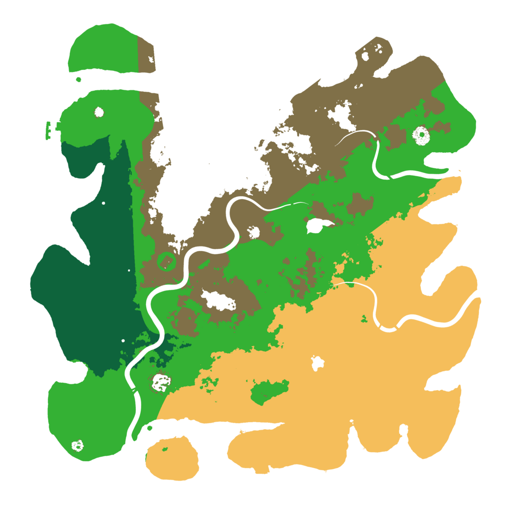 Biome Rust Map: Procedural Map, Size: 4250, Seed: 843512480
