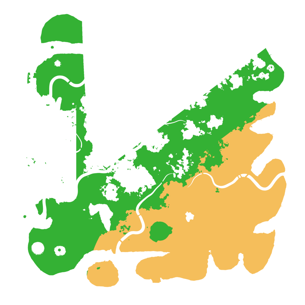Biome Rust Map: Procedural Map, Size: 4250, Seed: 843512480