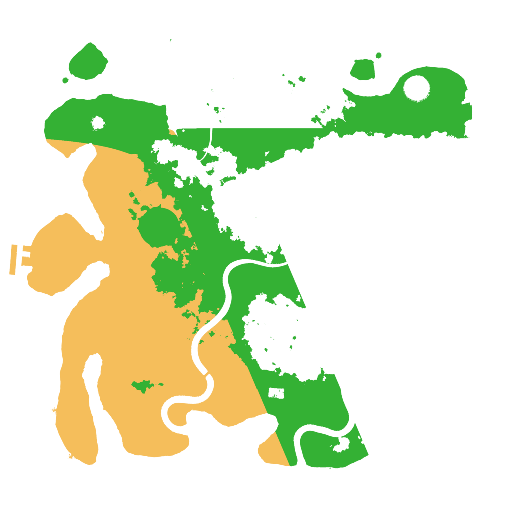 Biome Rust Map: Procedural Map, Size: 3500, Seed: 1730058098