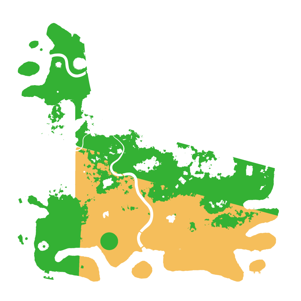 Biome Rust Map: Procedural Map, Size: 4500, Seed: 2706689