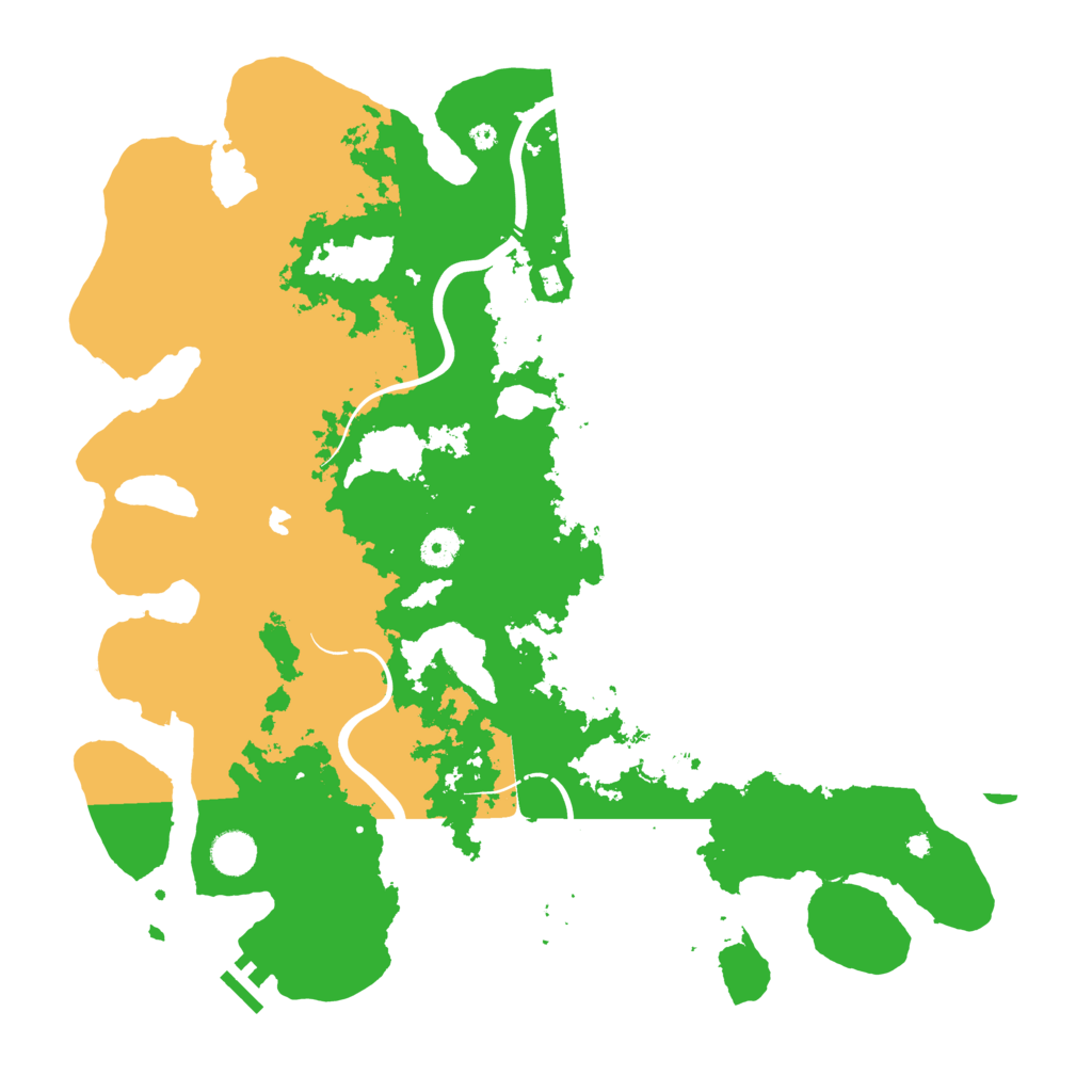 Biome Rust Map: Procedural Map, Size: 4250, Seed: 1460478867