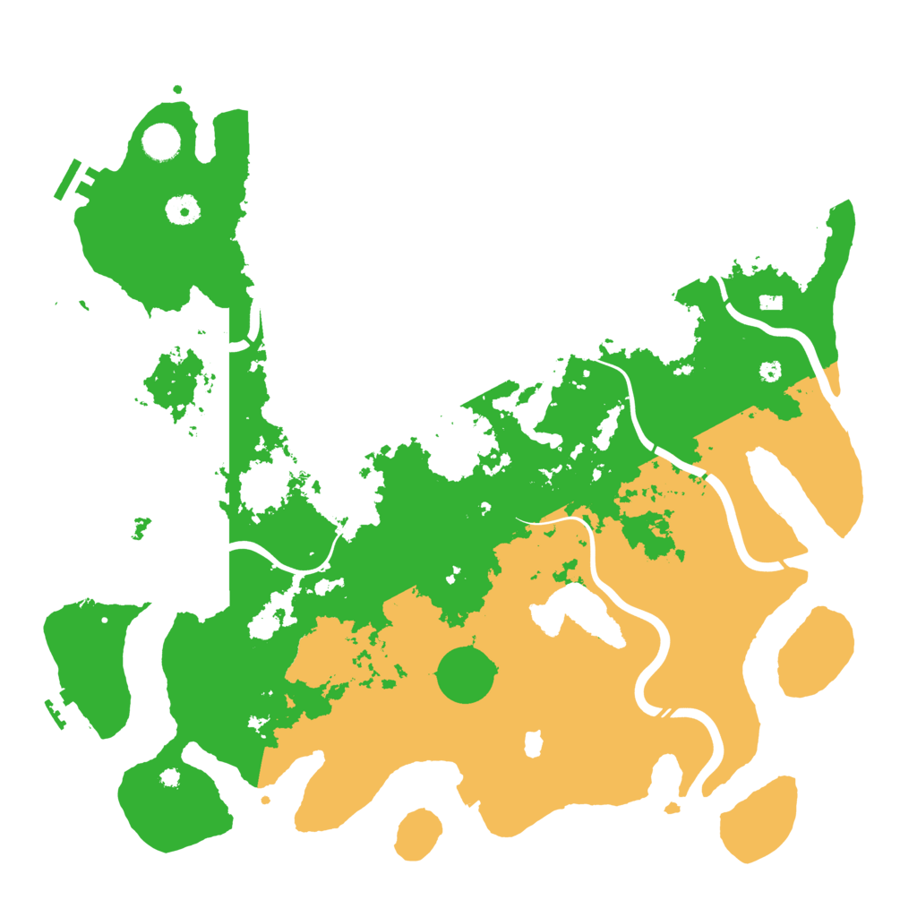 Biome Rust Map: Procedural Map, Size: 4250, Seed: 764978817