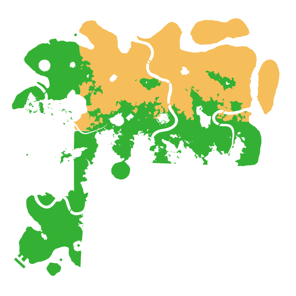 Biome Rust Map: Procedural Map, Size: 4500, Seed: 1583431437