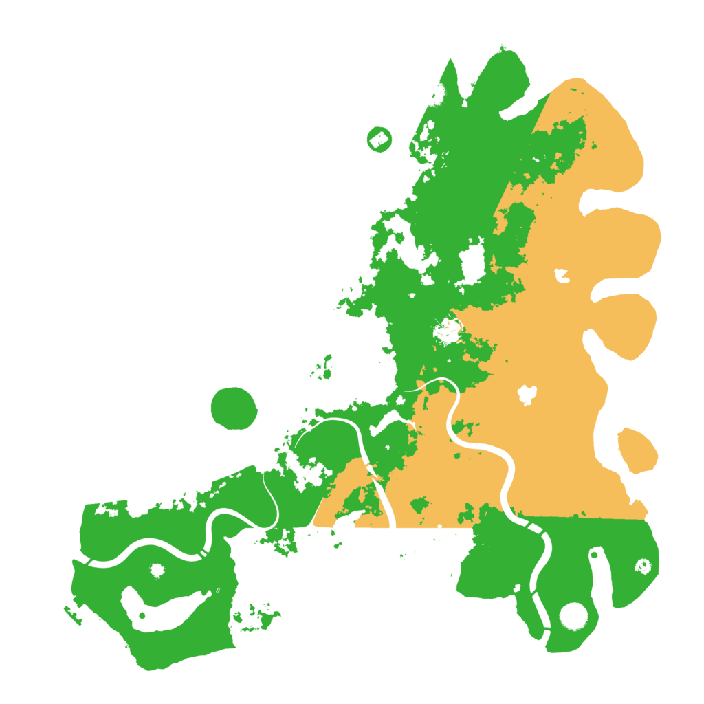 Biome Rust Map: Procedural Map, Size: 4500, Seed: 61808368