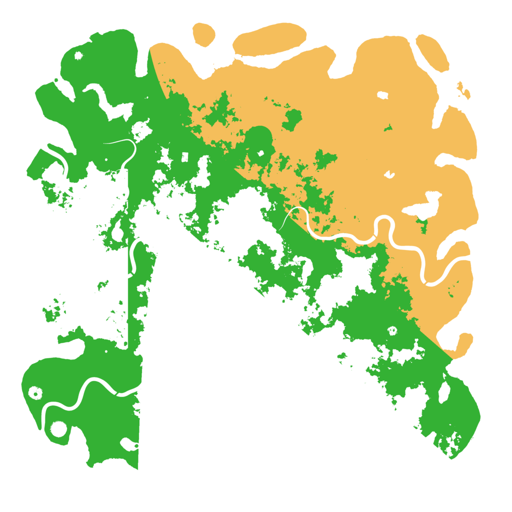 Biome Rust Map: Procedural Map, Size: 5600, Seed: 1490410740
