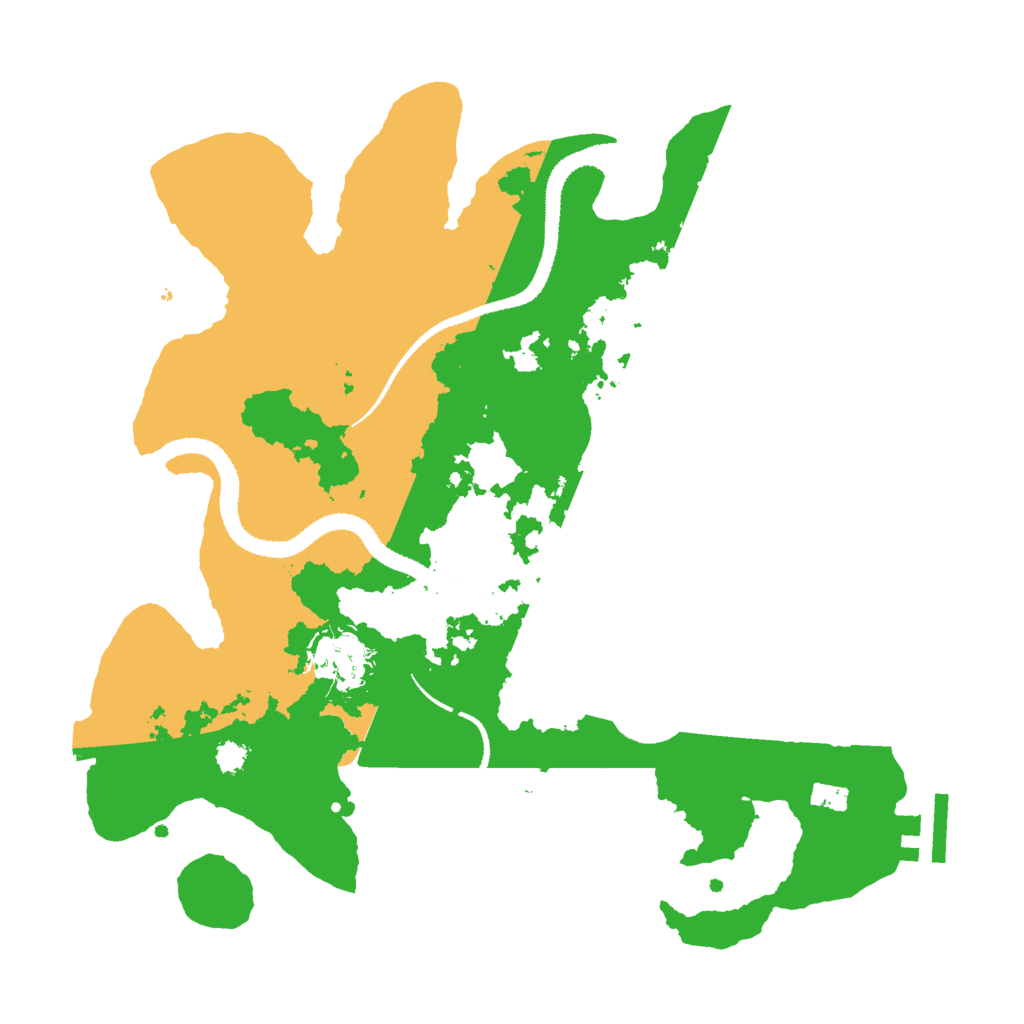 Biome Rust Map: Procedural Map, Size: 3000, Seed: 456576323