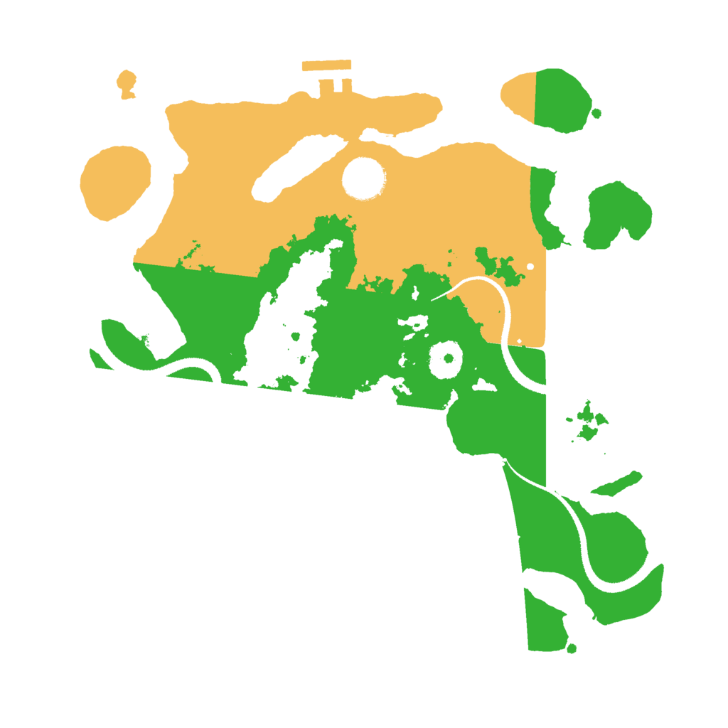 Biome Rust Map: Procedural Map, Size: 3000, Seed: 1520354367