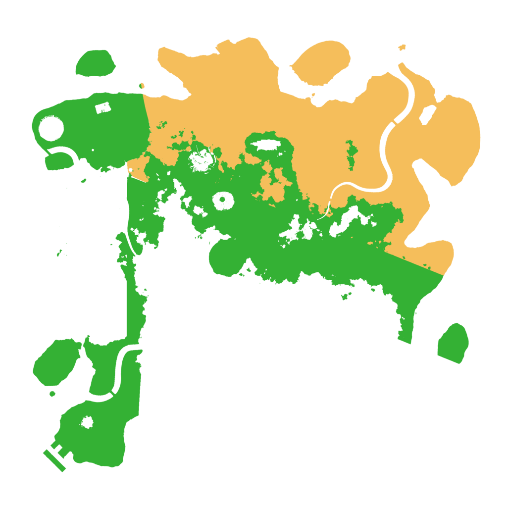 Biome Rust Map: Procedural Map, Size: 3750, Seed: 1124765777