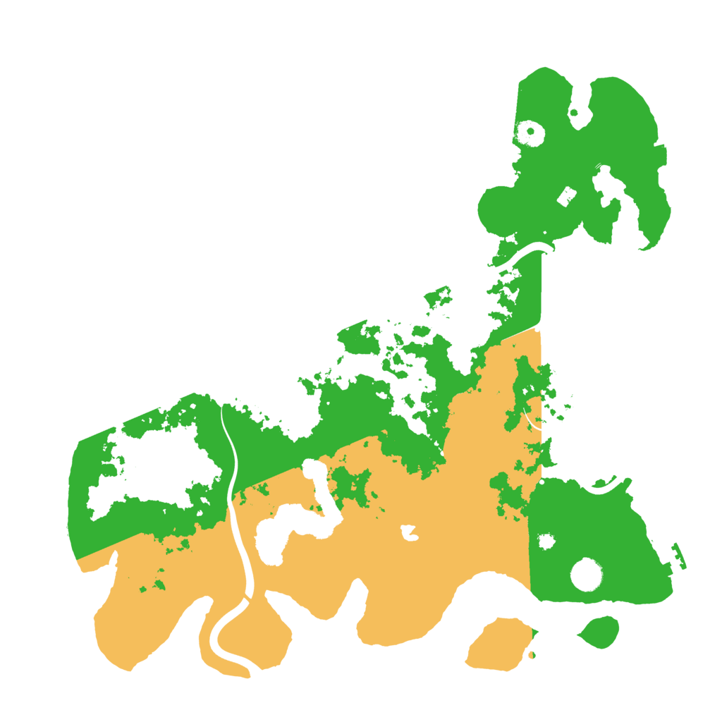 Biome Rust Map: Procedural Map, Size: 4000, Seed: 592410